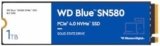 Western Digital 1TB WD Blue SN580 NVMe Internal Solid State Drive SSD – Gen4 x4 PCIe 16Gb/s, M.2 2280, Up to 4,150 MB/s – WDS100T3B0E