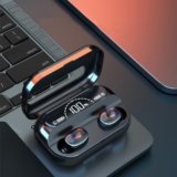 crgrtght Bluetooth Headphones Wireless Earbuds Breathing Lamp Noise Reduction Bass Sports Earphones Microphone Stereo Headset,Headphones Bluetooth,Wireless Earbuds